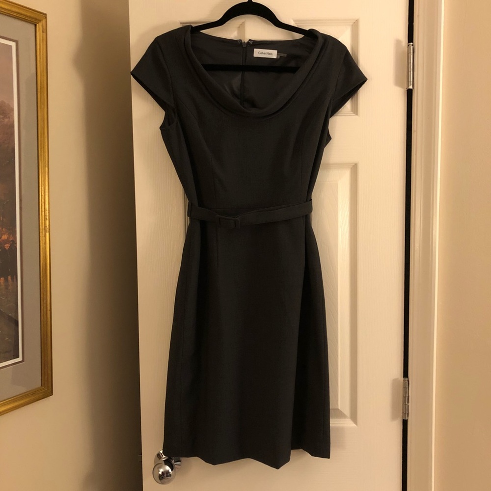 Calvin Klein Gray Dress